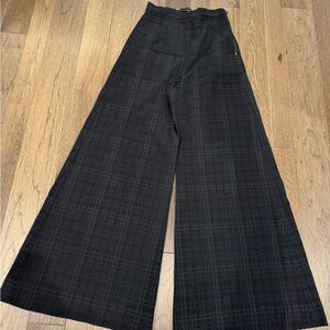 Roland Mouret Women's Black Wide-Leg Pants